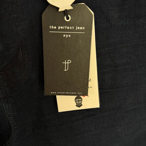 The Perfect Jean NYC Mens 36 x 36 Slim Thick OG‎ Stretch Submarine Deep Blue - Picture 12 of 13